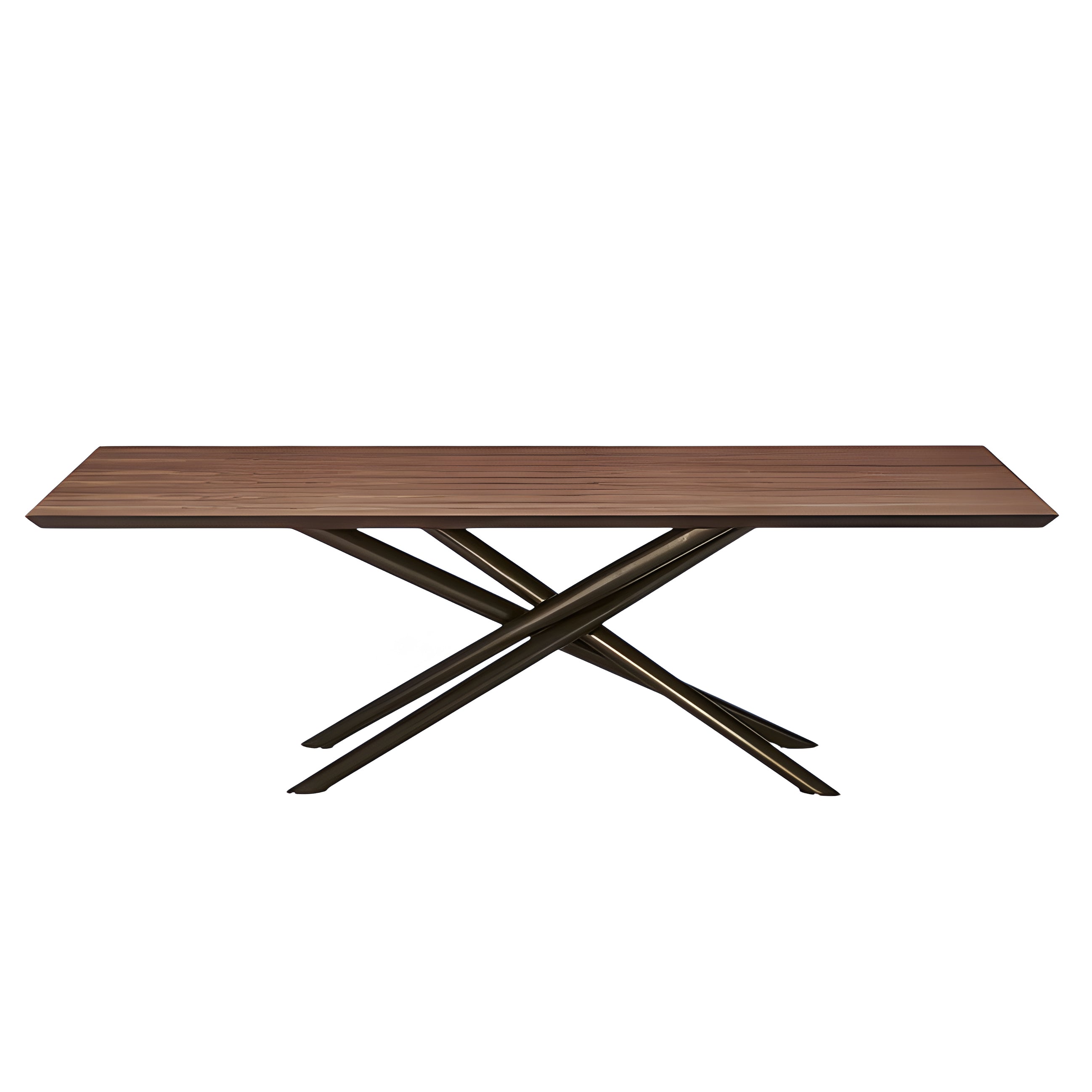Baly Dining Table: Wooden Top