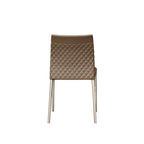 Bea Diamond Dining Chair: 4 Metal Legs