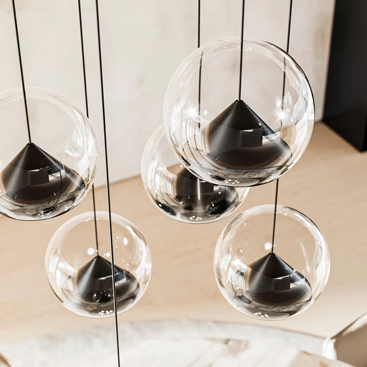 Cherry Ceiling Chandelier