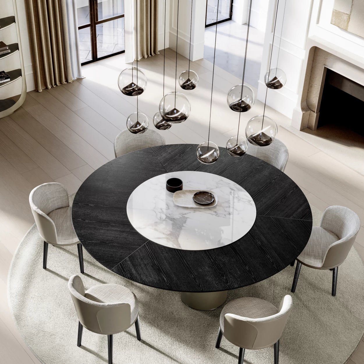 Cherry Mix Ceiling Chandelier