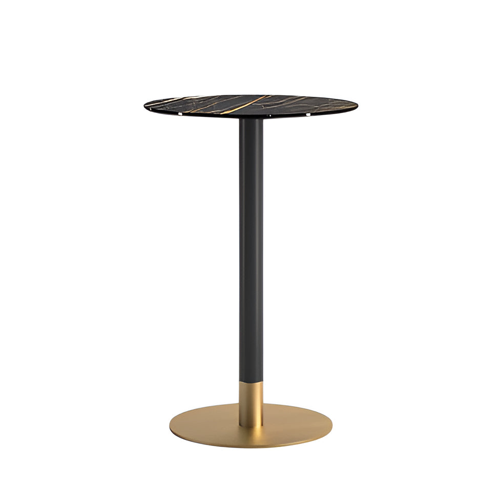 Cilindro Bistro Table: Ceramic Top
