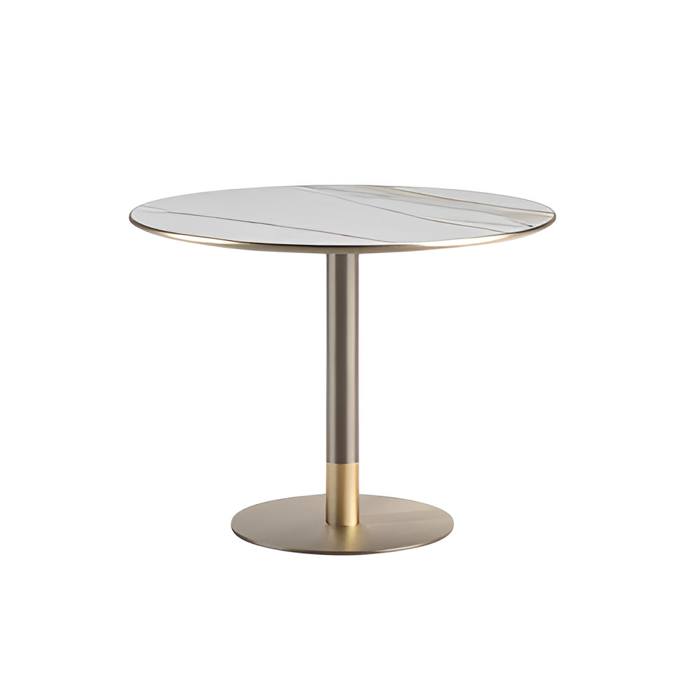 Cilindro Bistro Table: Ceramic Top