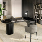 Cilindro Desk: Ceramic Top