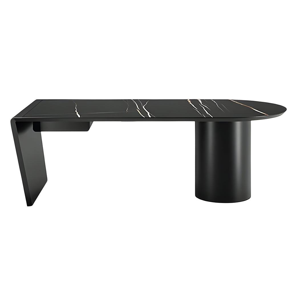 Cilindro Desk: Ceramic Top