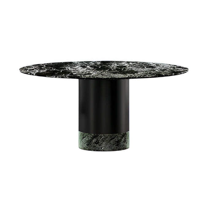 Cilindro Dining Table: Marble Top