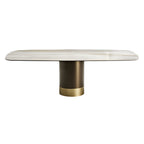 Cilindro Shaped Dining Table: Ceramic Top