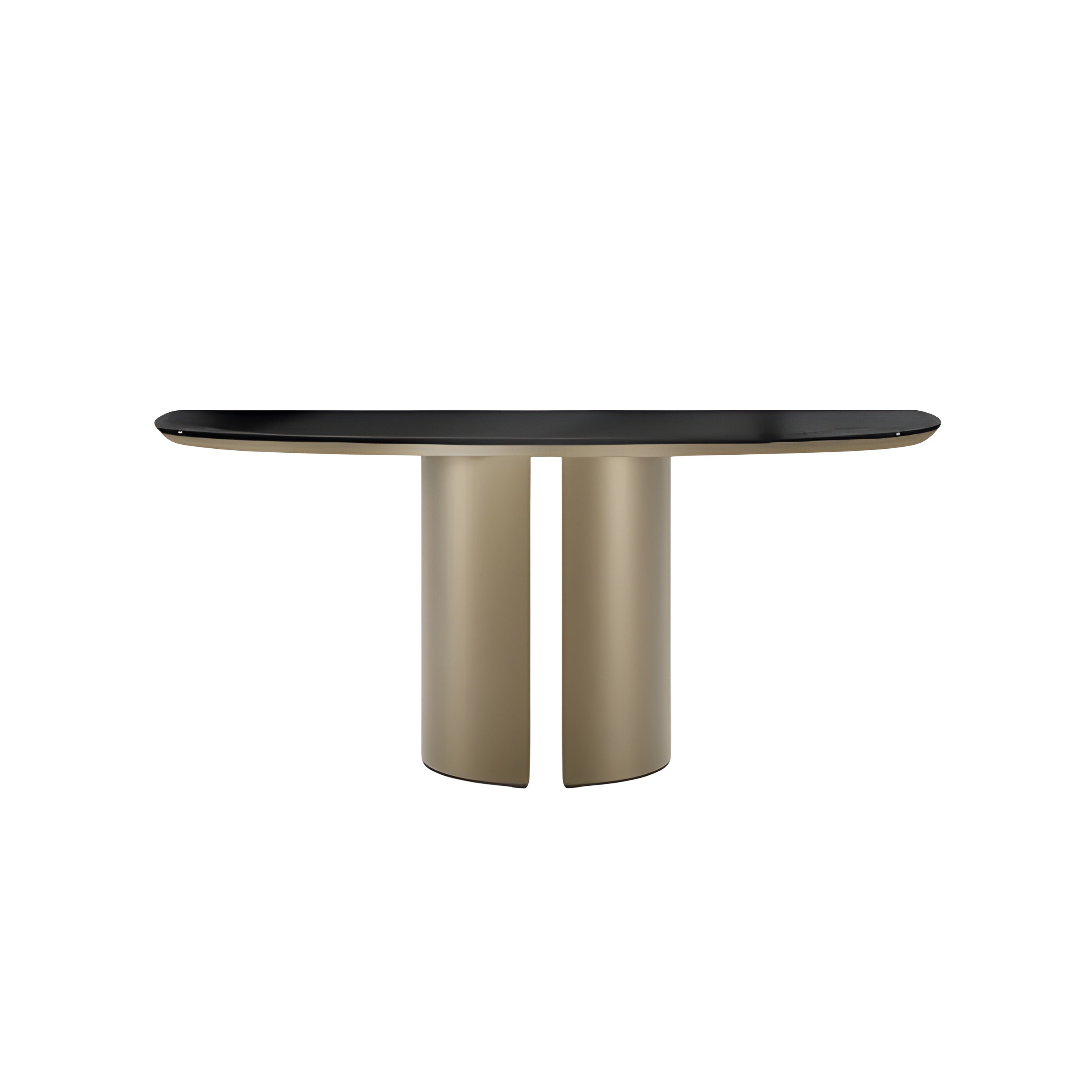 Dora Console Table: Glass Top