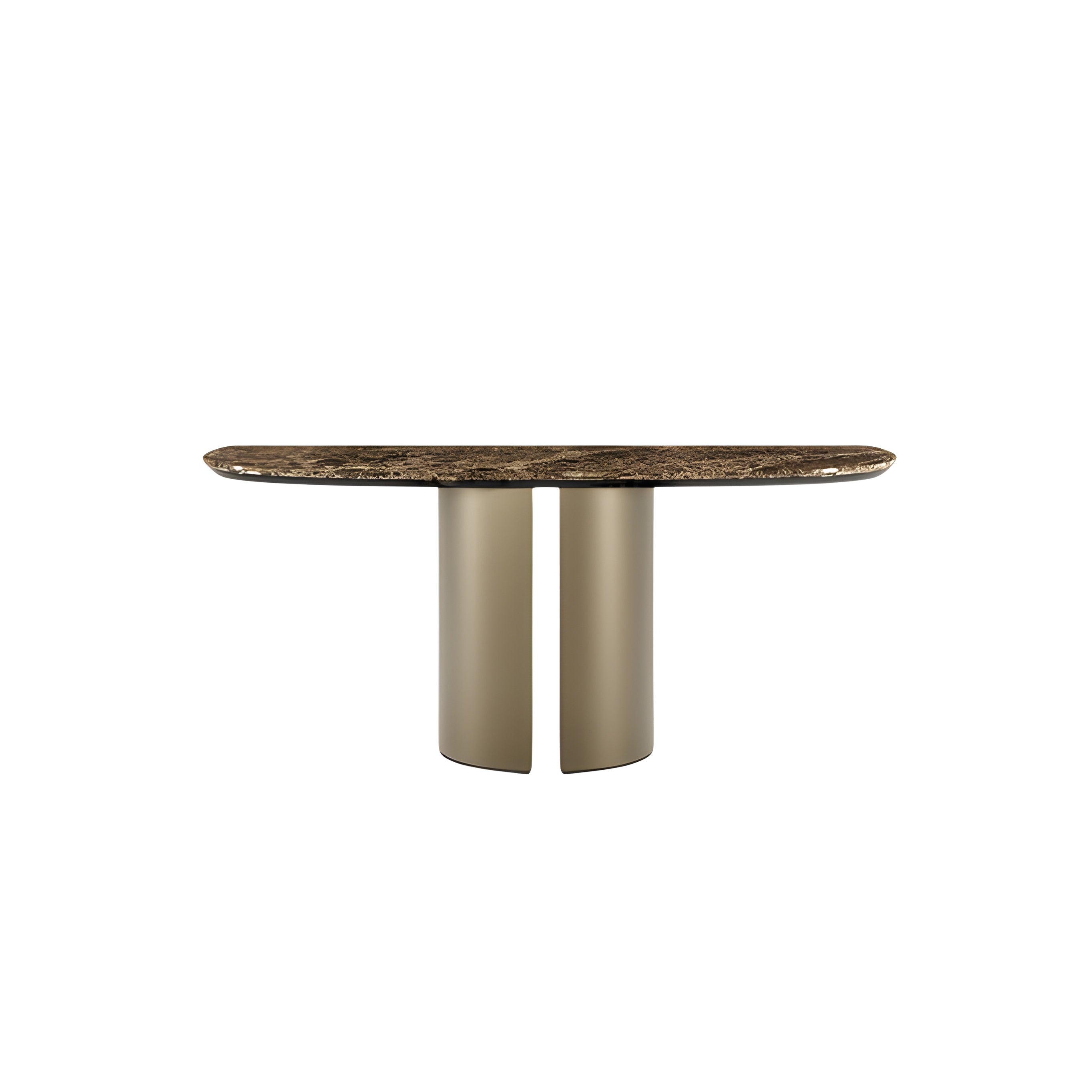 Dora Console Table: Marble Top