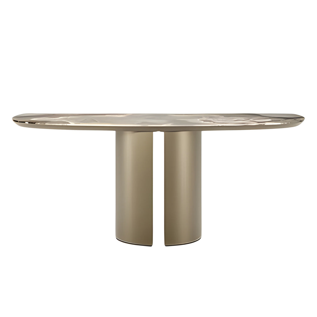Dora Console Table: Ceramic Top