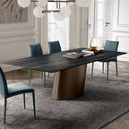 Dorado Dining Table: Ceramic Top