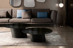 Dorado Low Coffee Table: Glass Top