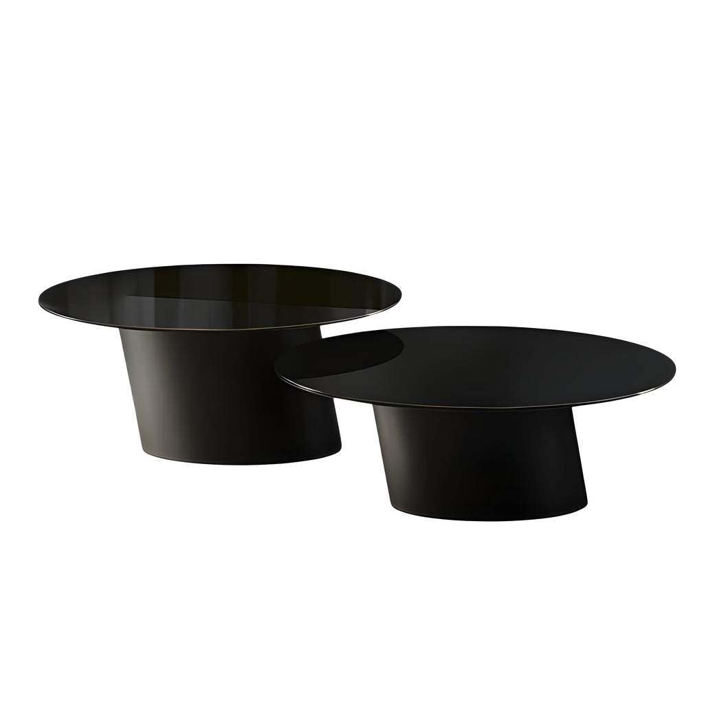 Dorado Low Coffee Table: Glass Top