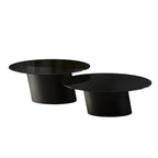 Dorado Low Coffee Table: Glass Top