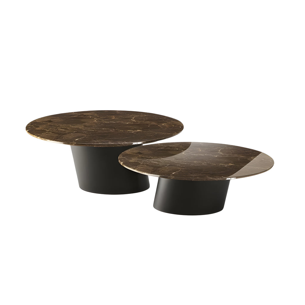 Dorado Low Coffee Table: Marble Top
