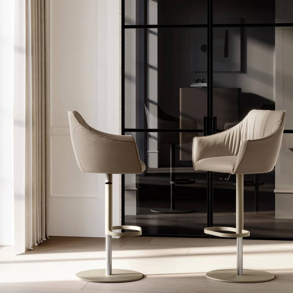 Era Height Adjustable Bar Stool: Swivel Base