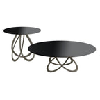 Febe Low Coffee Table: Glass Top