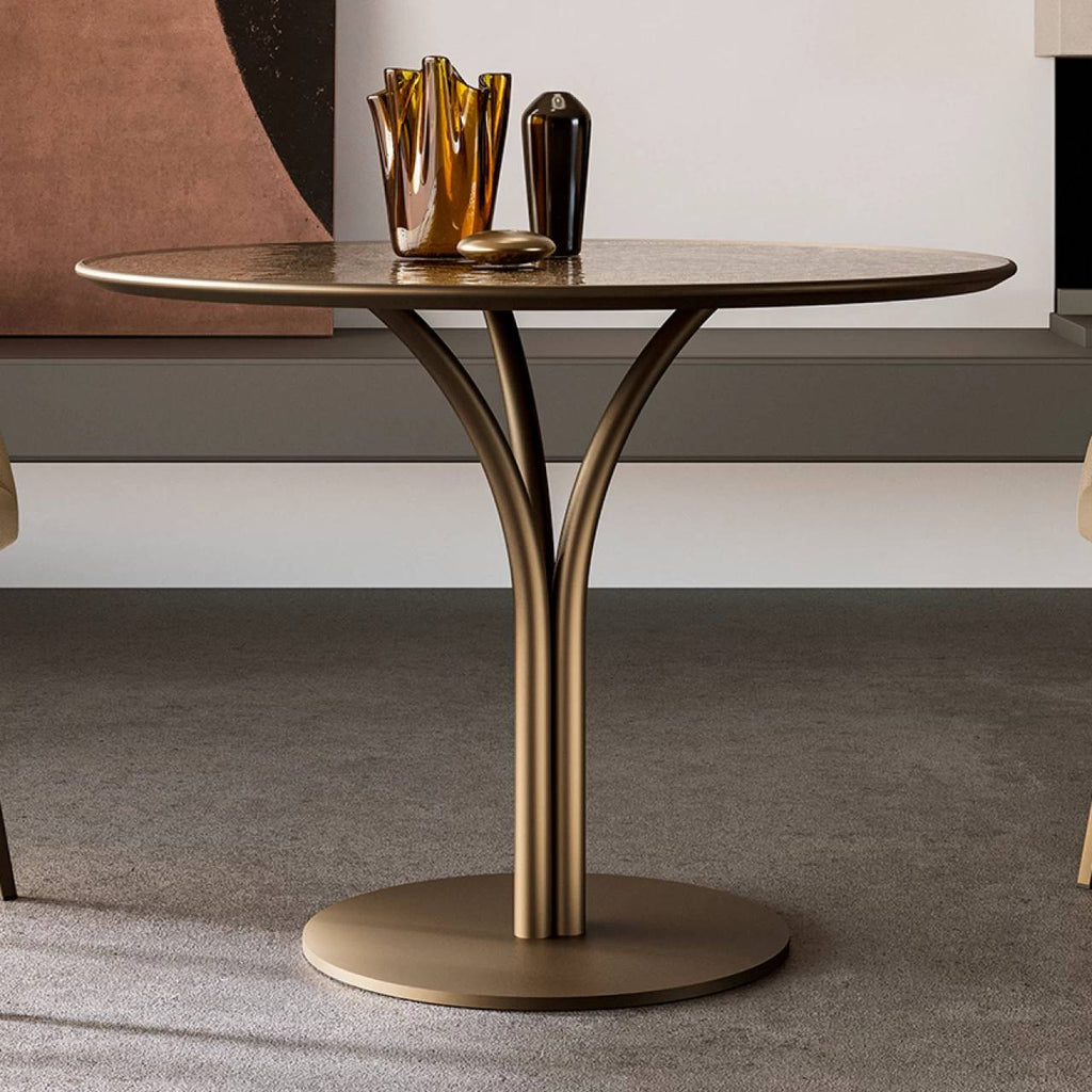 Filu Bistro Table: Glass Top