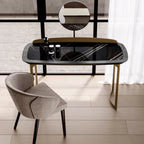 Icon Vanity Desk: Ceramic Top