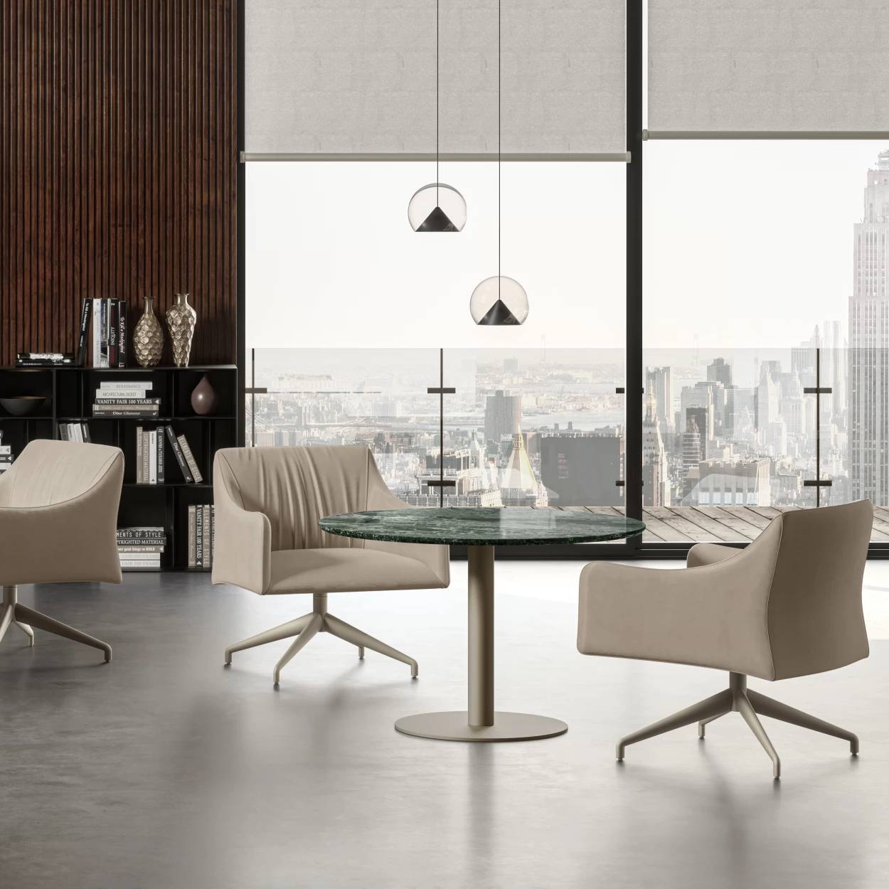 Isidora Lounge Swivel Armchair