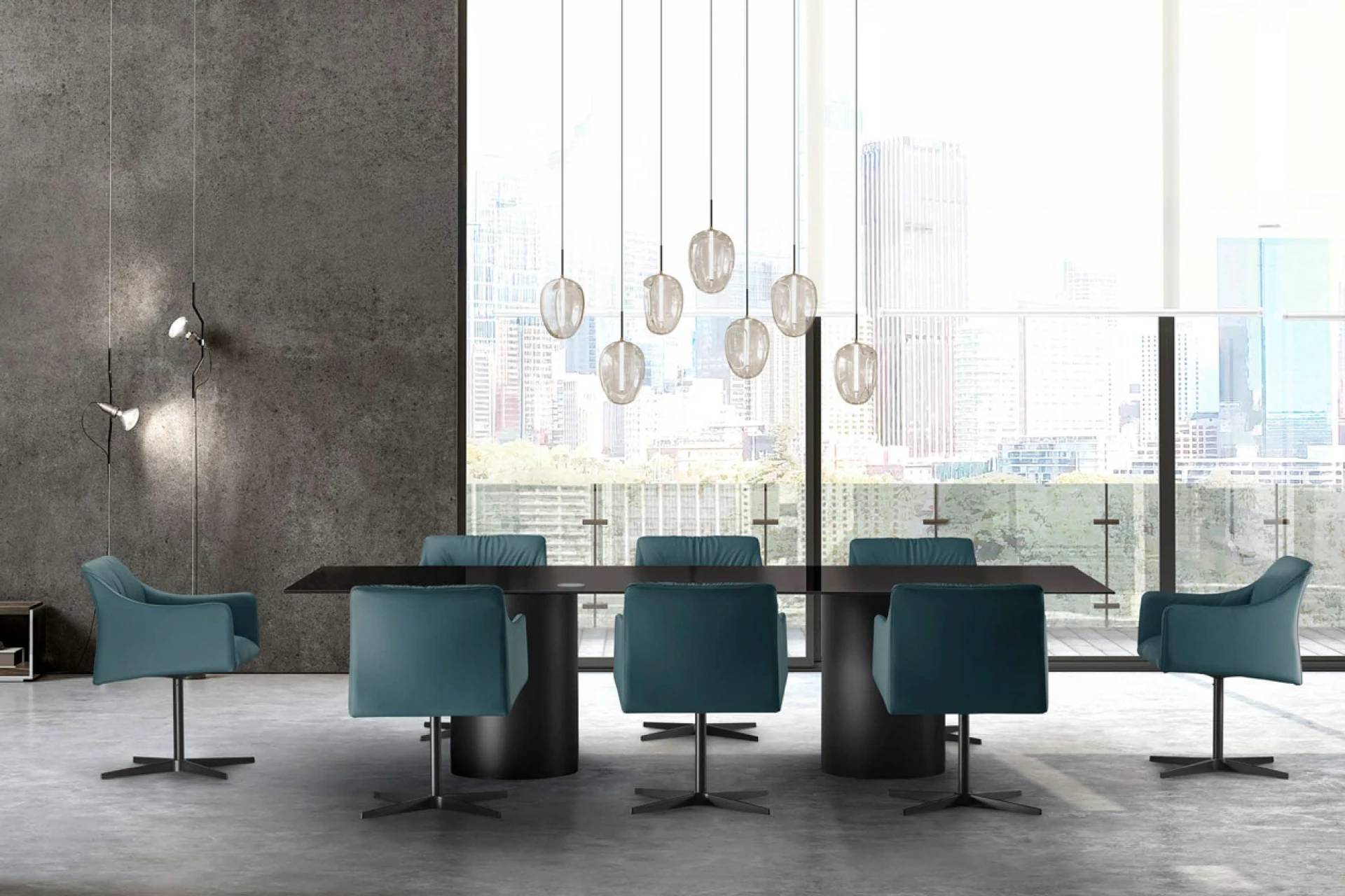 Isidora Swivel Armchair: 4 Ways Base