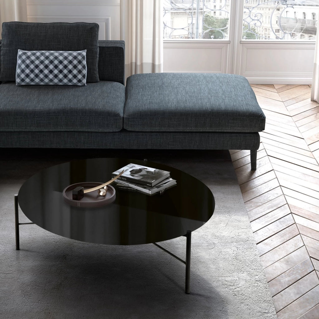 Jack Coffee Table: Glass Top