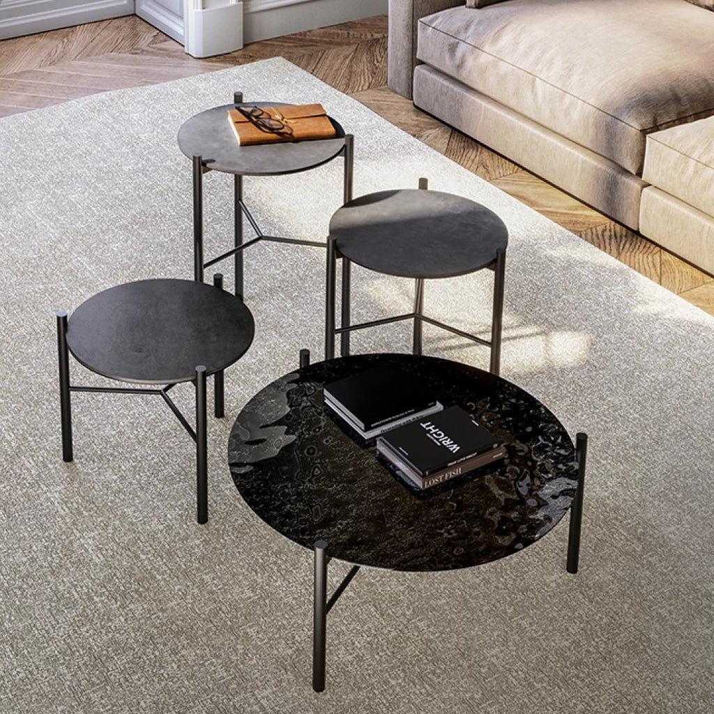 Jack Coffee Table: Glass Top
