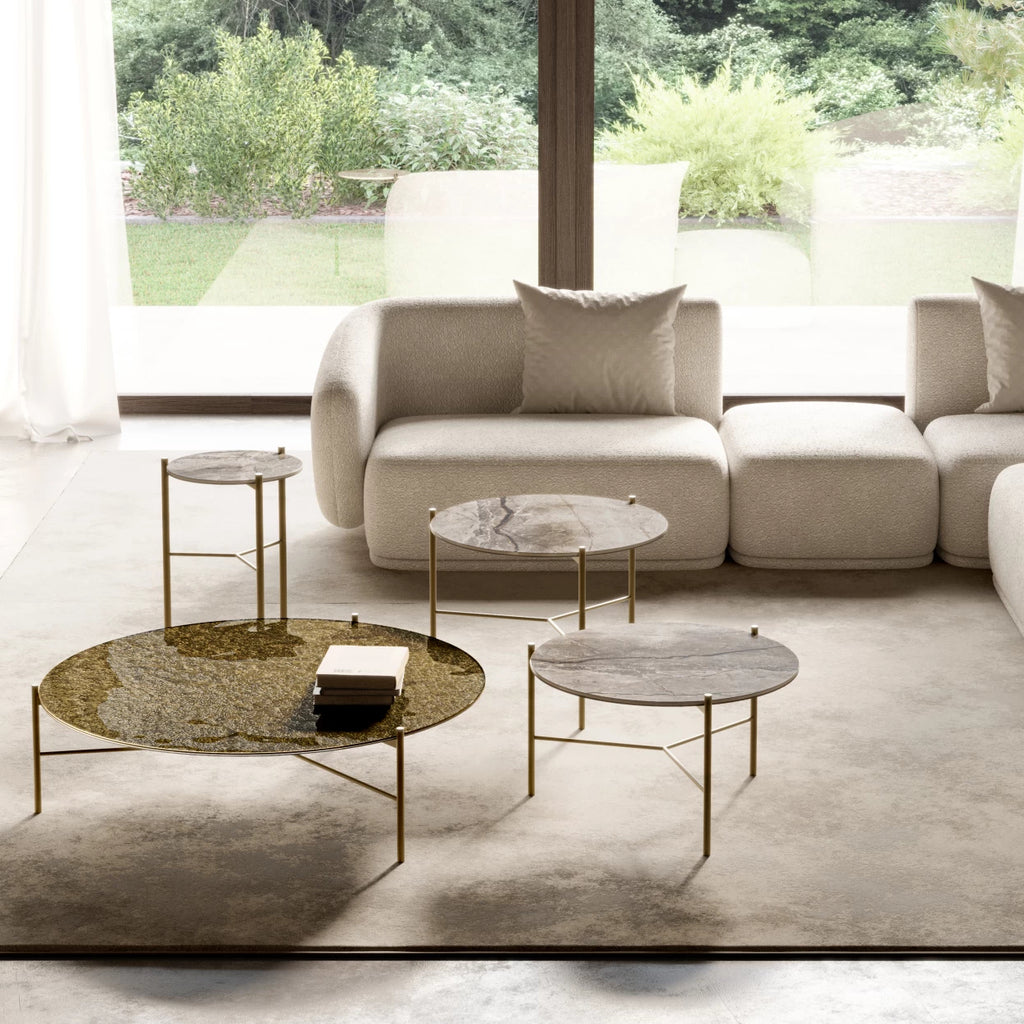 Jack Coffee Table: Glass Top