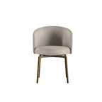 Jane Dining Chair: 4 Metal Legs - Monocolor Version