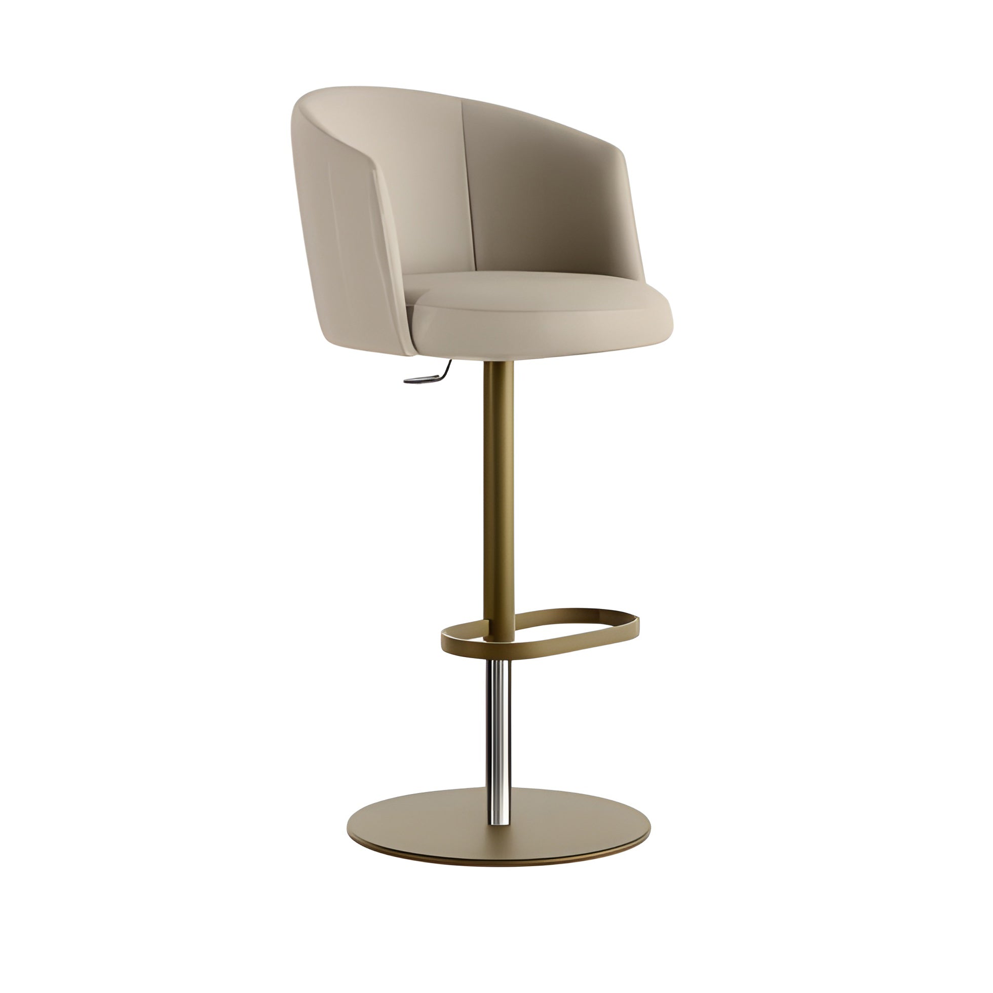 Jane Height Adjustable Bar Stool: Swivel Base