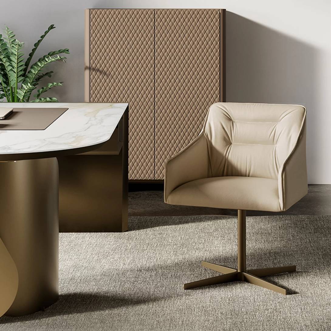 Kira Swivel Armchair: 4 Ways Legs
