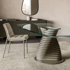 Lady Dining Chair: 4 Metal Legs