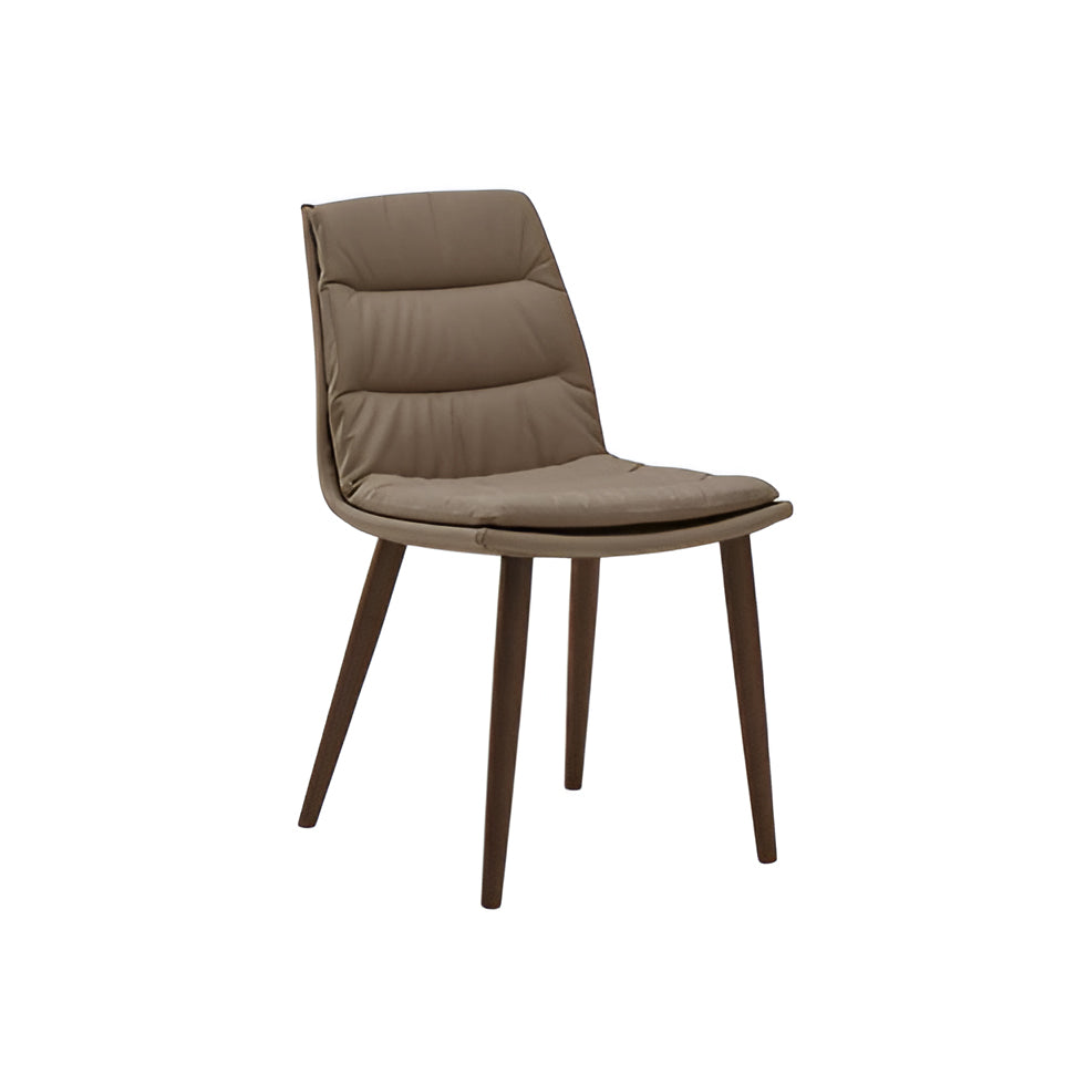 Lady Dining Chair: 4 Wooden Legs