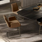 Lara Dining Chair: Cantilever Base