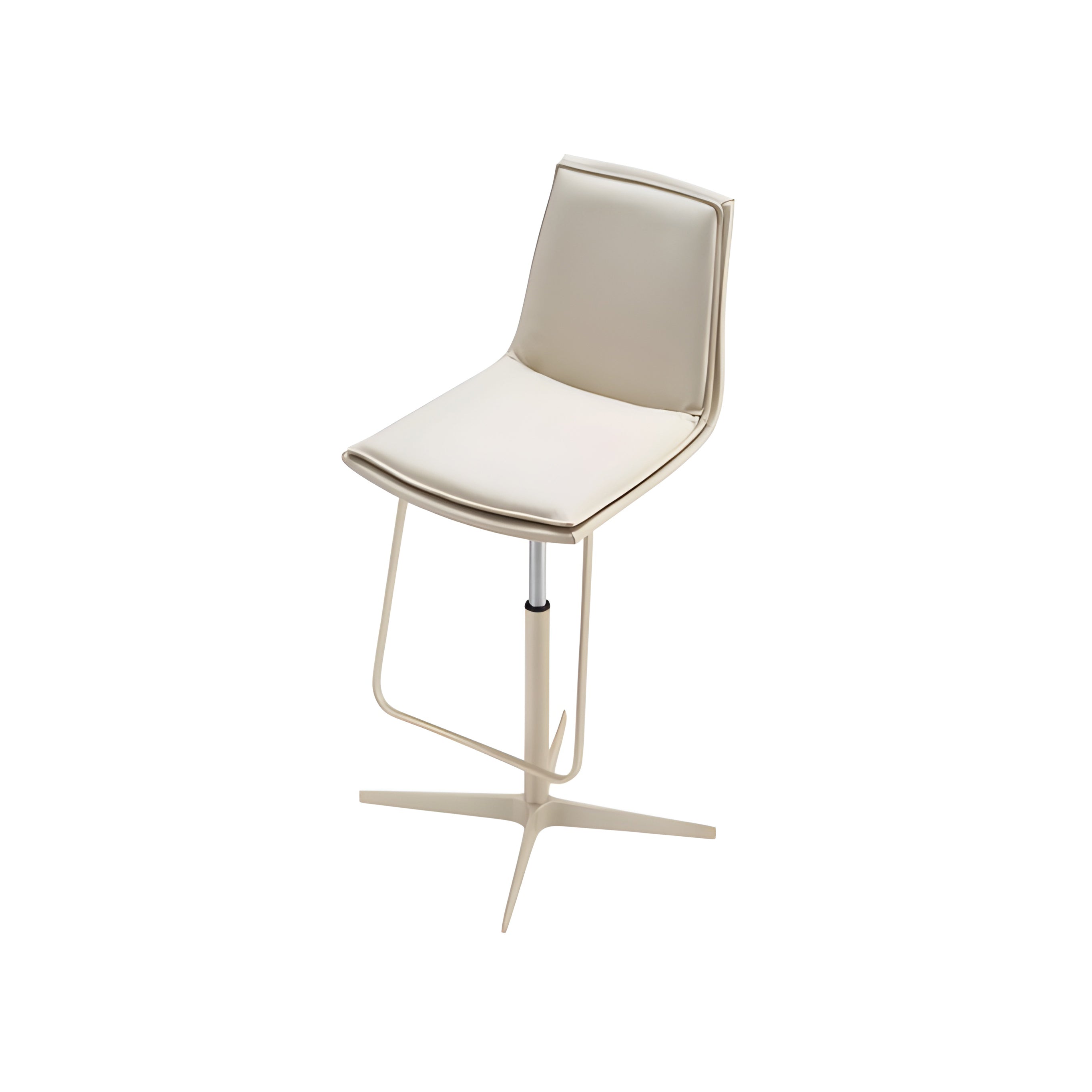 Lara Height Adjustable Stool: 4 Ways Base
