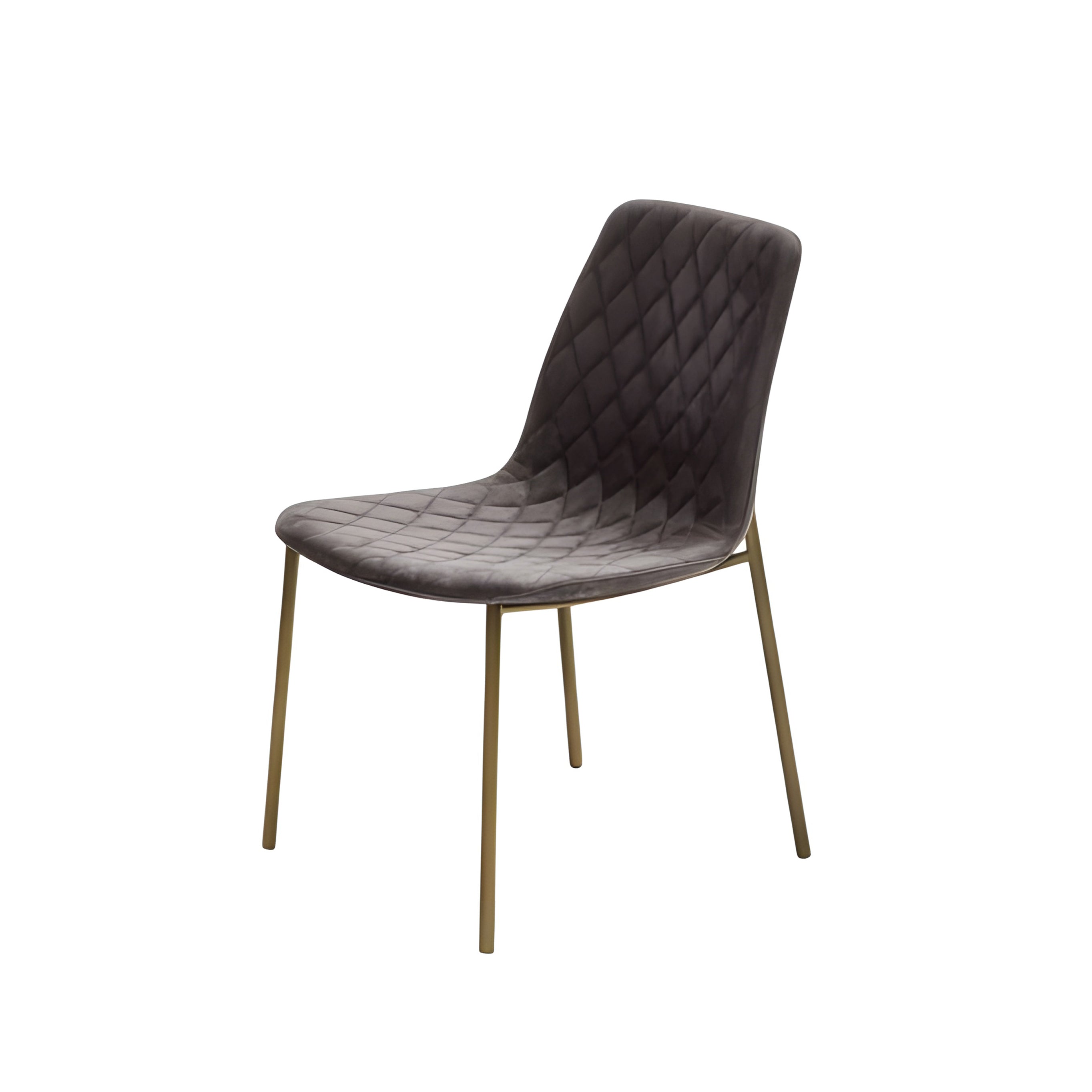Lenny Dining Chair: 4 Metal Legs