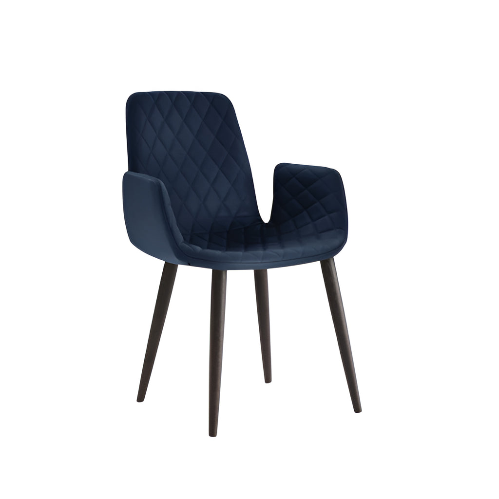 Lenny Dining Chair: 4 Wooden Legs