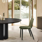 Lenny Dining Chair: 4 Wooden Legs