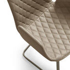 Lenny Dining Chair: Cantilever Base