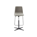 Lenny Height Adjustable Bar Stool: 4 Ways Swivel Base