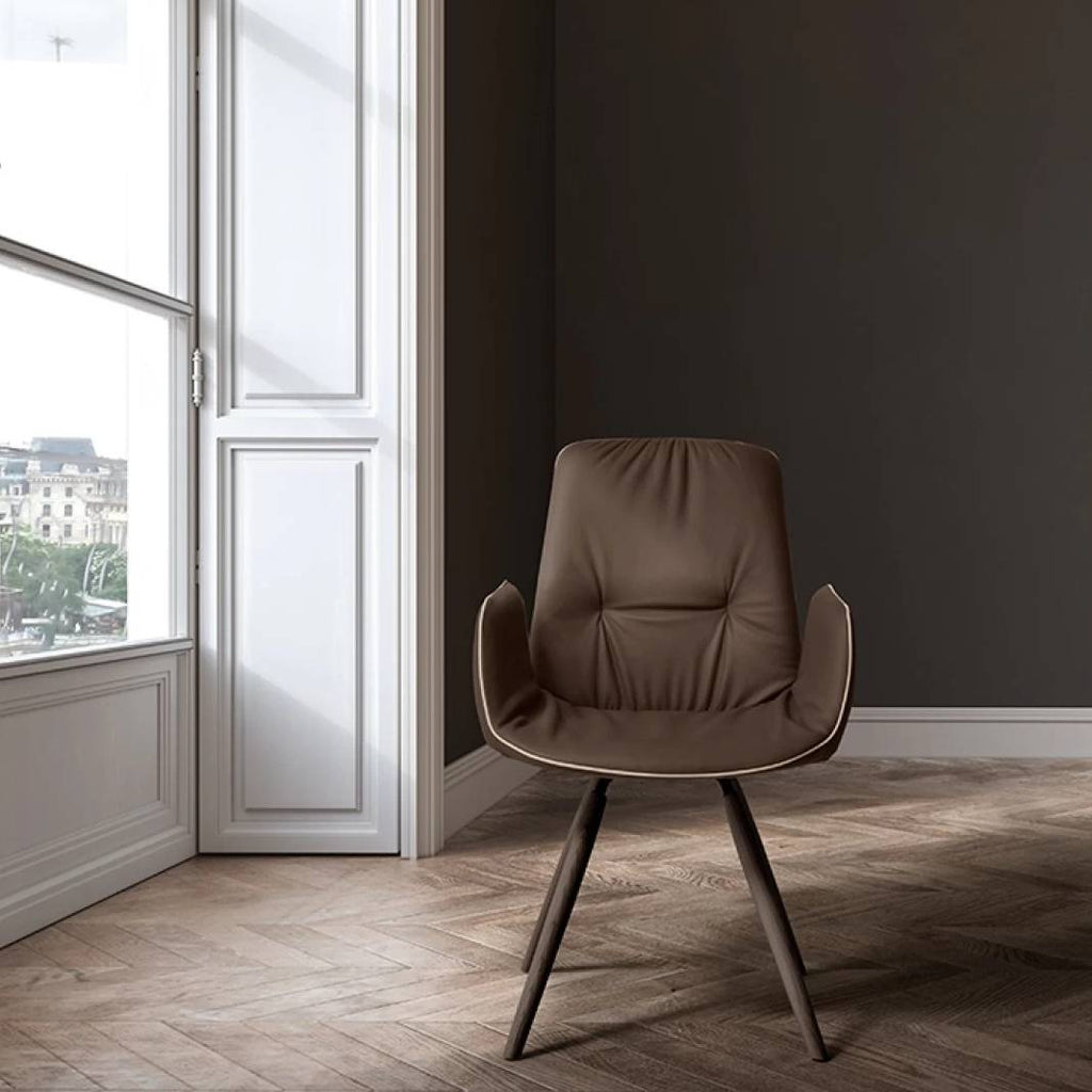 Lisa Wood Trestle Dining Chair