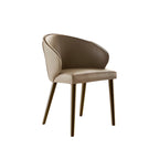 Manta Dining Chair: 4 Metal Legs