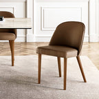 Manta Dining Chair: 4 Wooden Legs