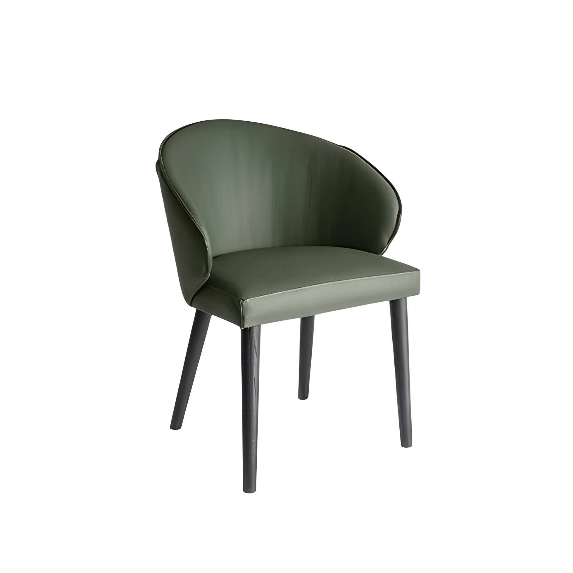 Manta Dining Chair: 4 Wooden Legs