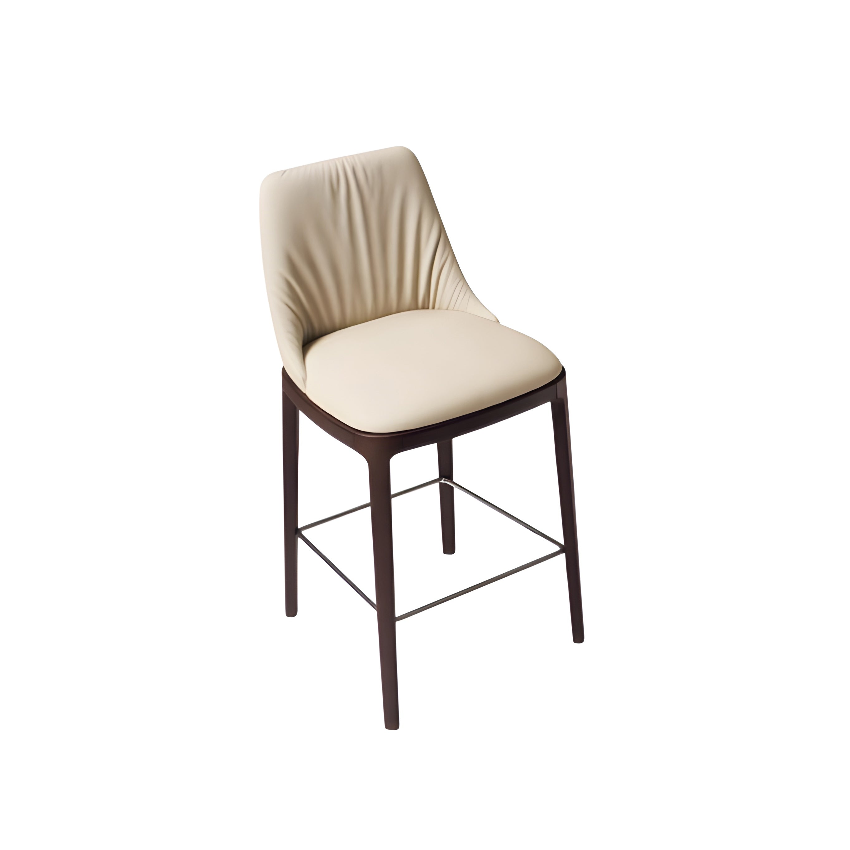 Max Bar + Counter Stool: Wooden Base