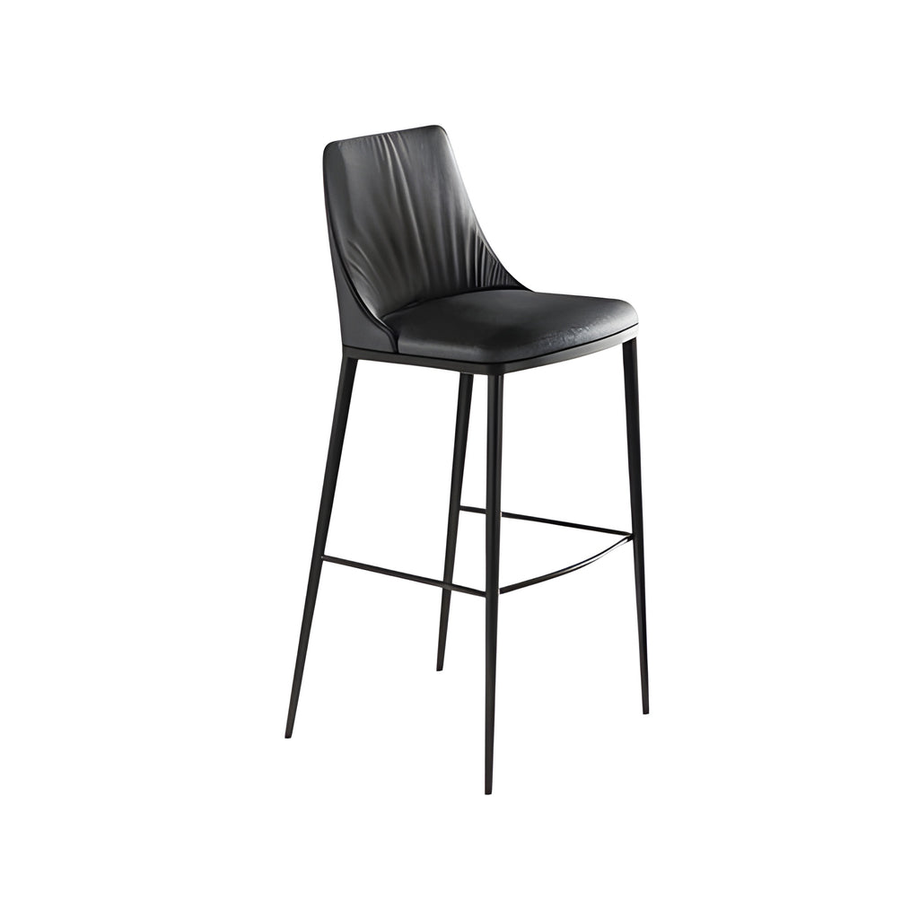Max Deluxe Bar + Counter Stool: Metal Base