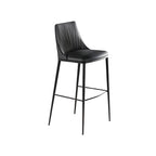 Max Deluxe Bar + Counter Stool: Metal Base