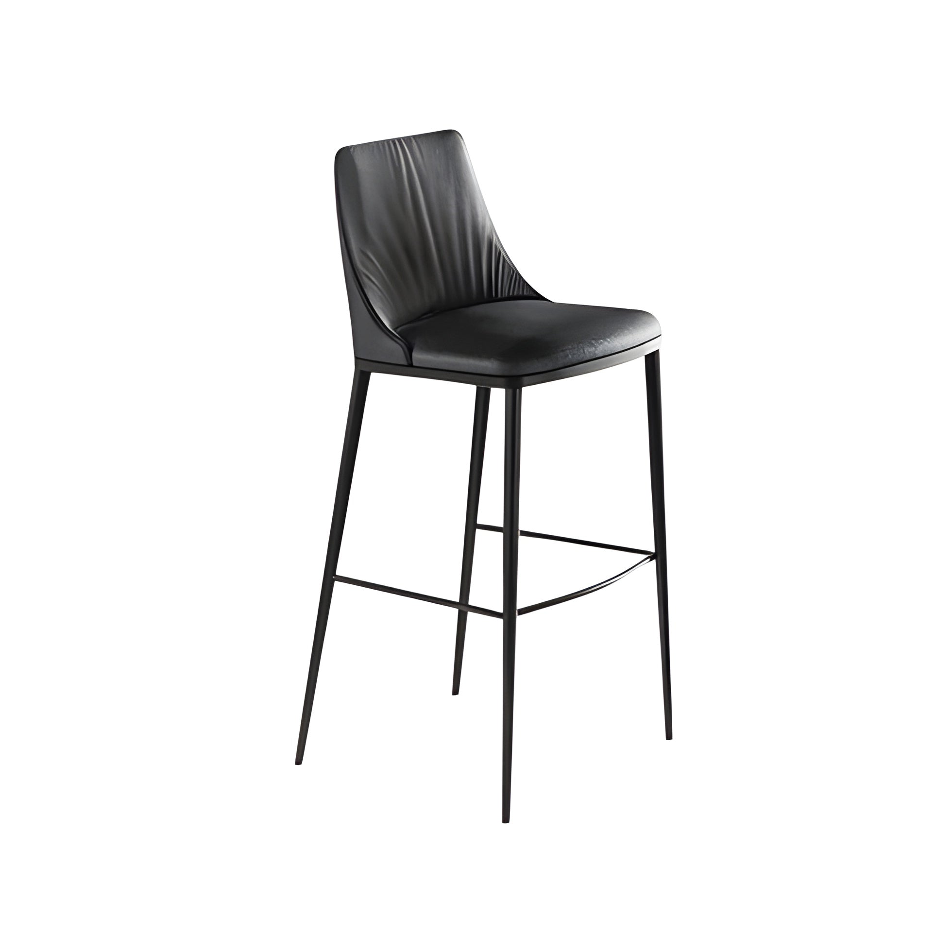 Max Deluxe Bar + Counter Stool: Metal Base
