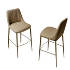 Max Deluxe Bar + Counter Stool: Metal Base