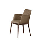 Max Deluxe Dining Armchair: Wooden Base