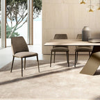 Max Dining Chair: Metal Base